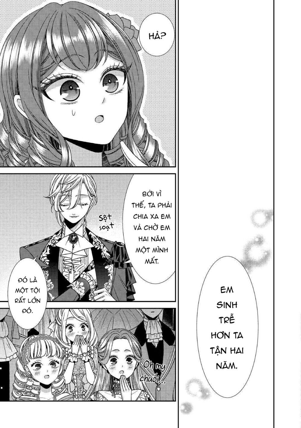 nhật ký theo dõi vị hôn thê tự nhận mình là nữ phụ phản diện 1 chapter 18 21