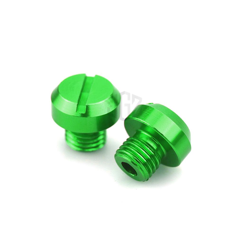 Bộ 3 Ốc Vít M10X1.25 Cho Kính Chiếu Hậu Kawasaki Z250 Z400 Z650 Z750 Z800 Z900 Z1000 Làm Từ Nhôm