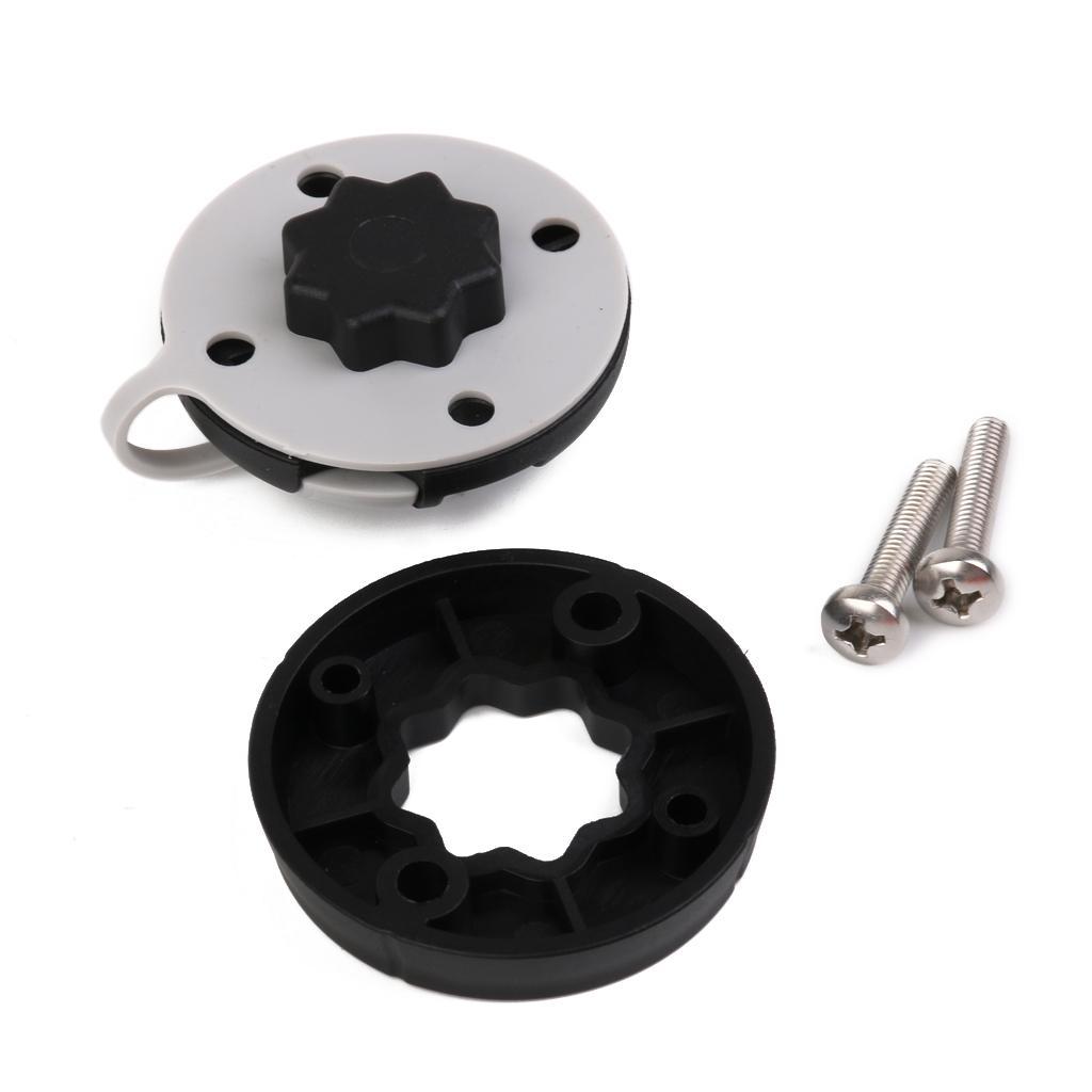 Adjustable Fishing Rod Holder Boat Mount Rack Kayak Side Flush Tackle Marine