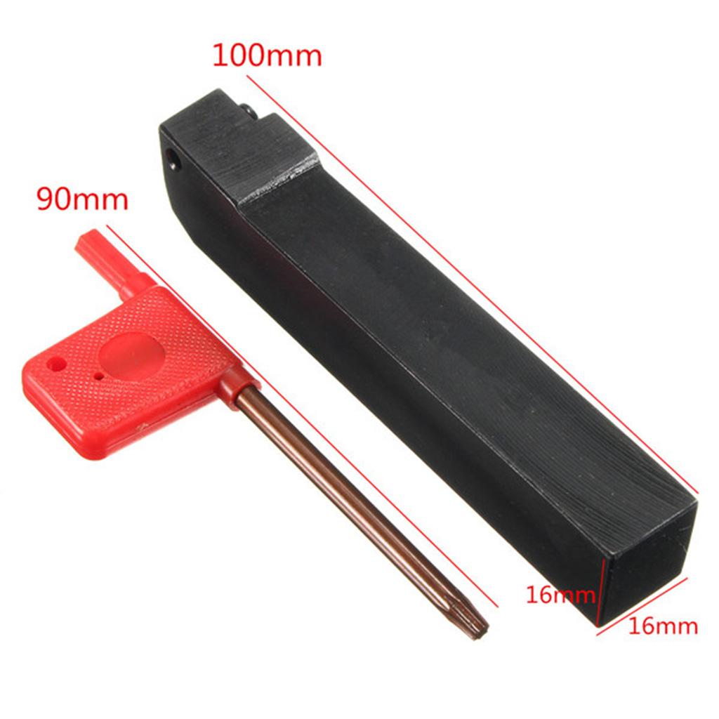 Lathe Tool Holder Holder Boring Bar + Carbide Inserts + Wrench CNC Lathe Lathe Tool, SCLCR1616H09