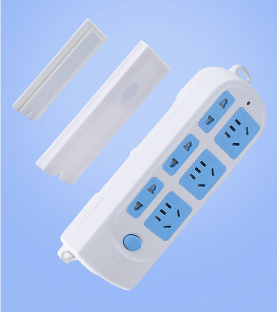 Bộ dụng cụ treo cố định ổ cắm điện trượt thẳng siêu tiện dụng an toàn cho bé, giá đỡ các vật dụng gia đình GD248-TreoOCD-Vi