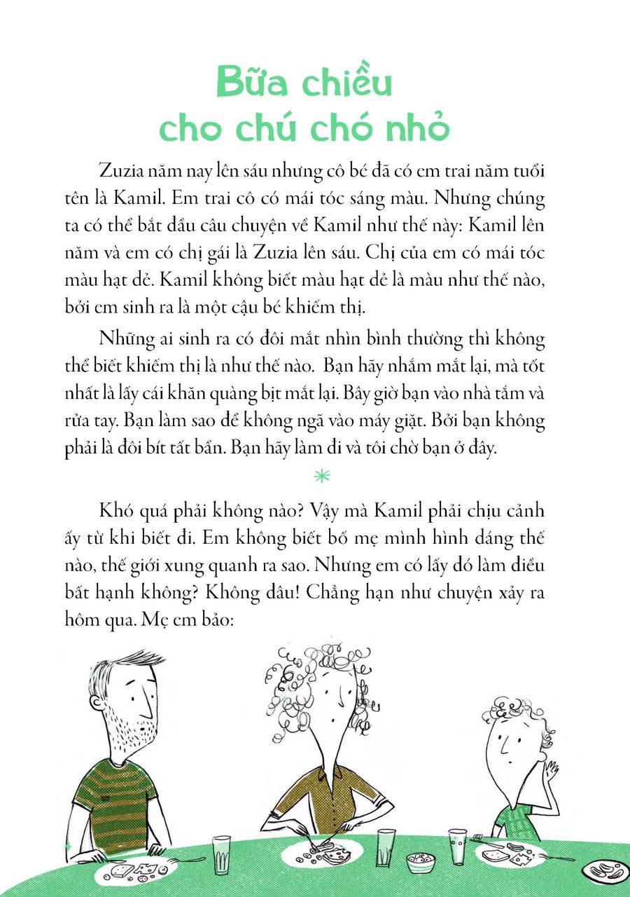 Kamil - cậu bé &quot;nhìn&quot; mọi thứ bằng tay