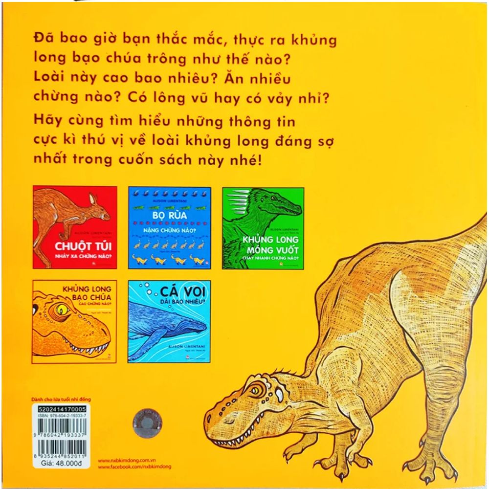 Khủng Long Bạo Chúa Cao Chừng Nào?