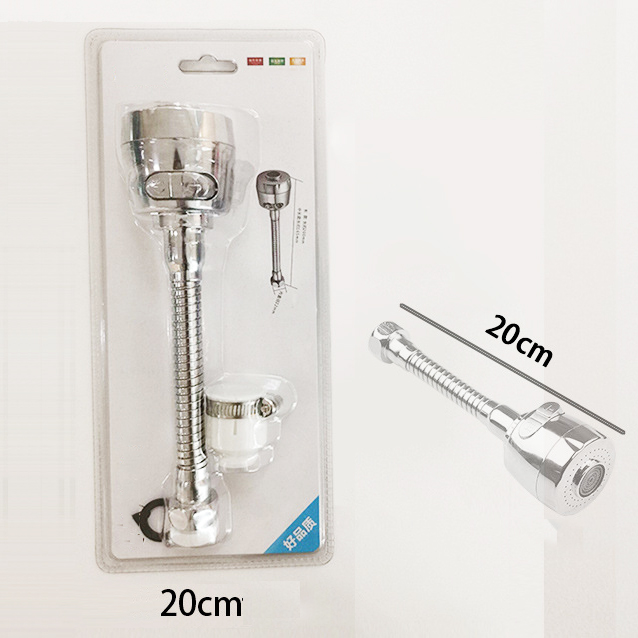 Vòi tăng áp bồn rửa bát 360 độ inox