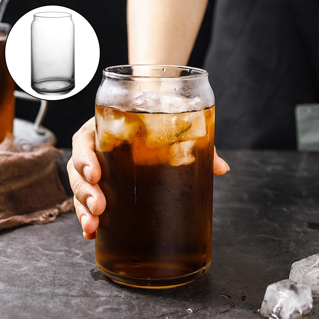 2 Pieces Single Layer Cup Juice Coke Cup Household Glass Cold Drink Cup