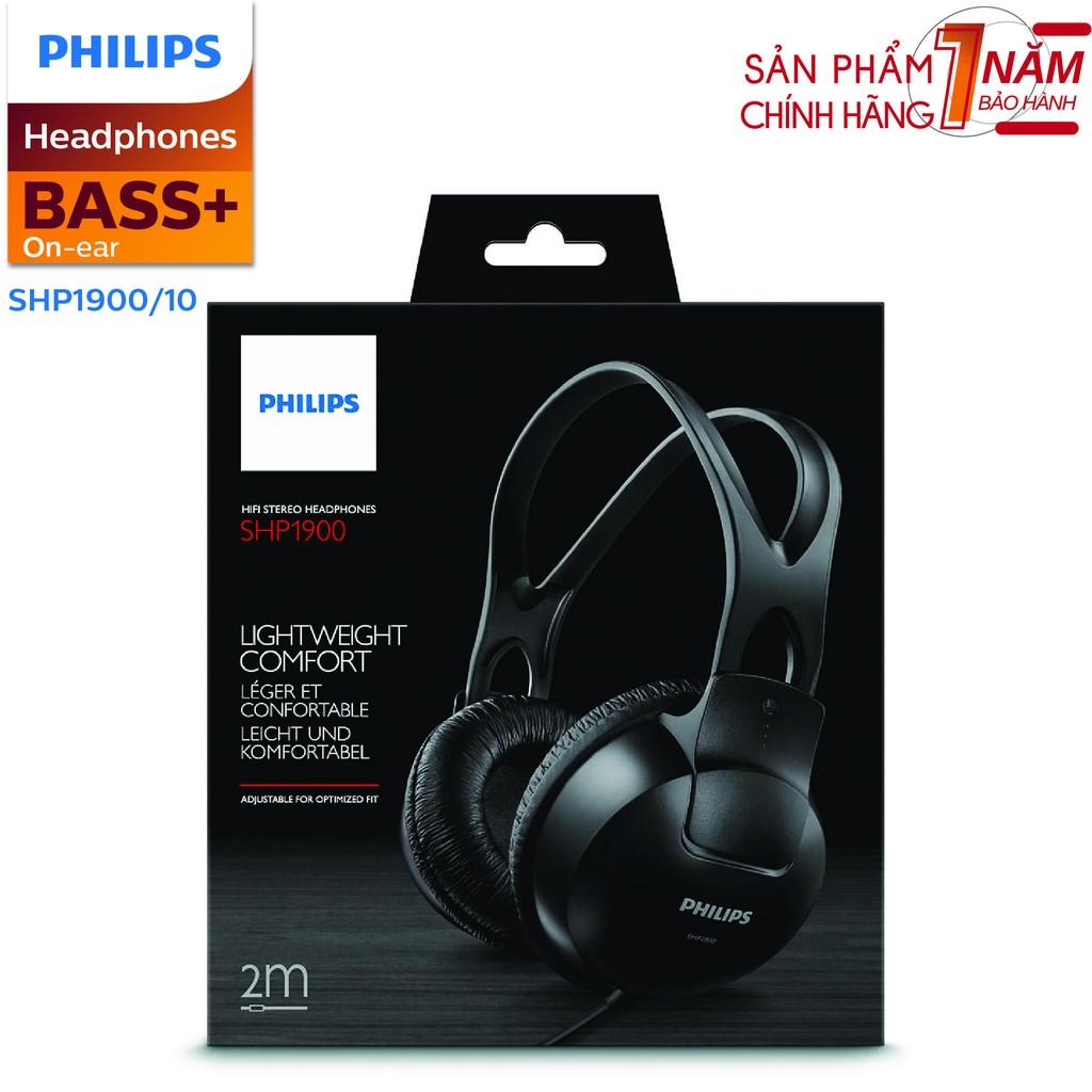 Tai nghe Philips SHP1900/00, Màu đen - Hàng nhập khẩu