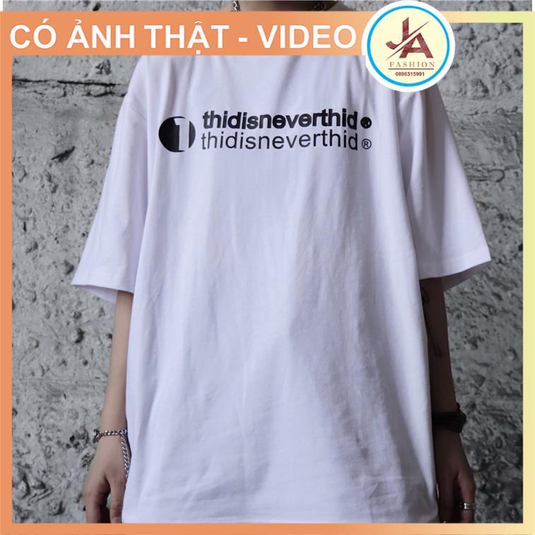 Áo thun tay lỡ form rộng Thidisneverthid, áo phông nam nữ Unisex phong cách hàn quốc -JASHOP JASHOP
