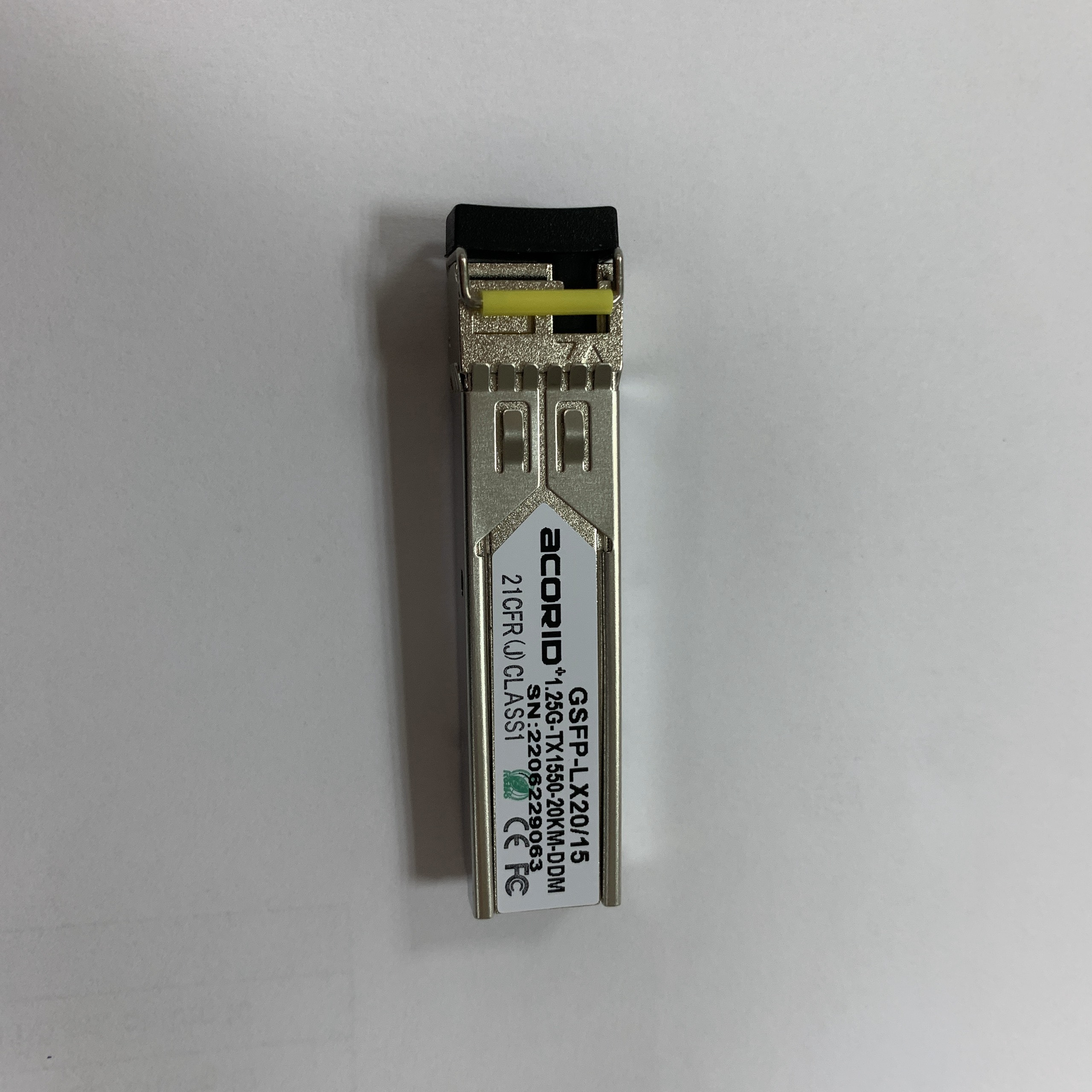 Cặp Module quang SFP 1 sợi, 1.25Gbqs, 20km, SM, LC, Acorid GSFP-LX20 1310/1510nm- Hàng chính hãng