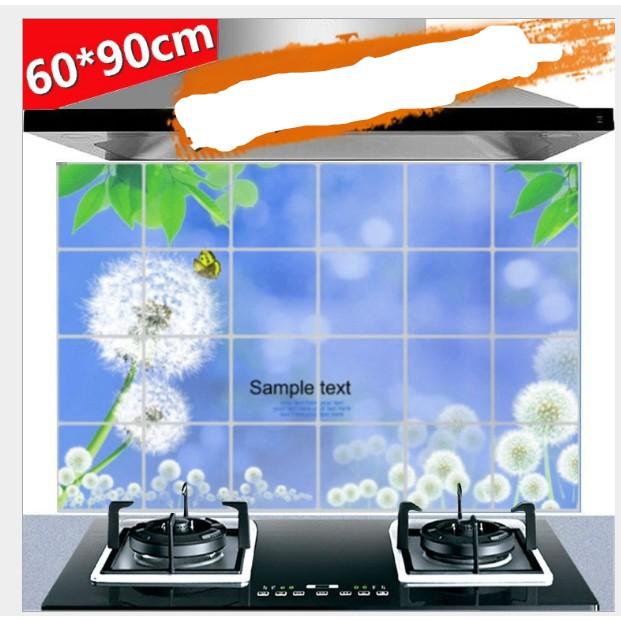 Decal Dán Bếp Tráng Nhôm Cách Nhiệt - Bồ Công Anh Nhí
