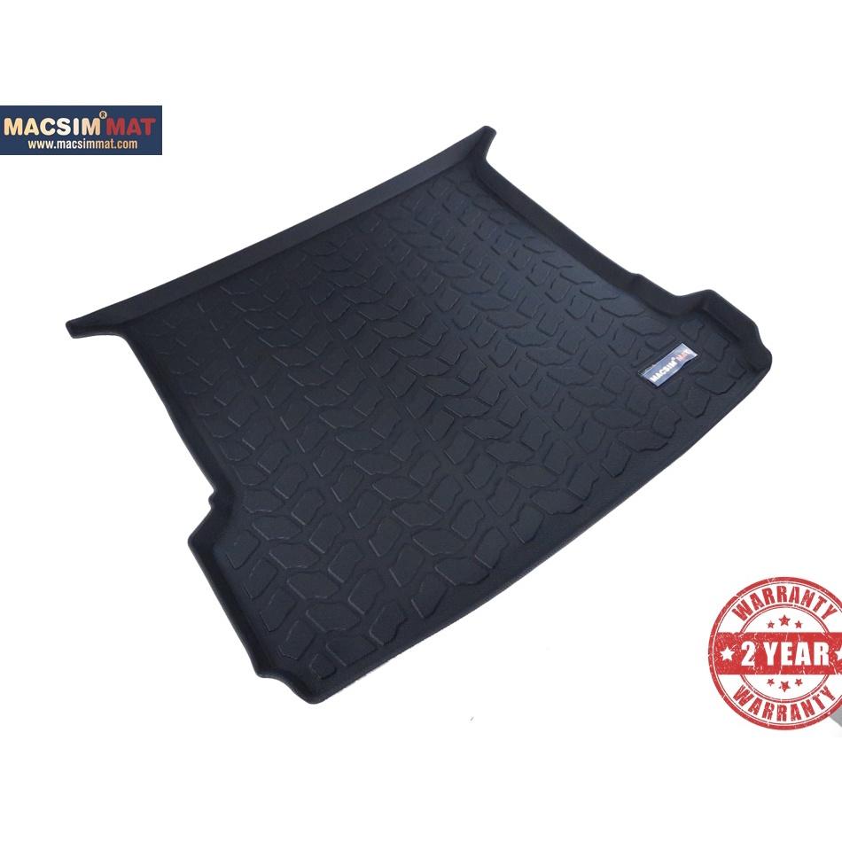 Thảm lót cốp xe ô tô Audi Q7 2016- tới nay nhãn hiệu Macsim hàng loại 2