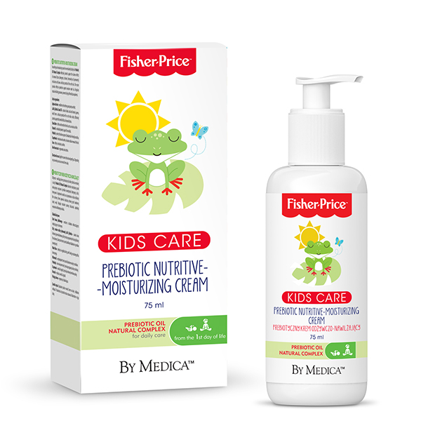 Kem dưỡng ẩm dành cho trẻ sơ sinh FISHER PRICE Kids Care Prebiotic Nutritive-Moisturizing Cream 75ml