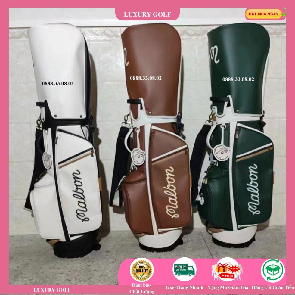 Túi Đựng Gậy Golf Malbon, Túi Gậy Golf Thời Trang Da PU Cao Cấp