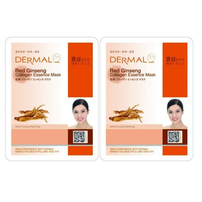 2 Mặt nạ dưỡng da tinh chất hồng sâm Dermal
