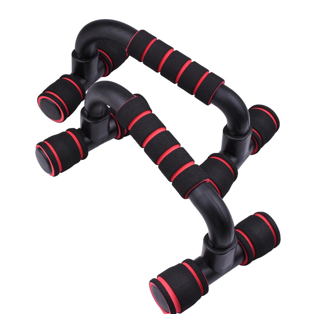 Tay Cầm Đẩy Có Thanh Đẩy Xốp Chống Trượt Dùng Cho Ép Ngực, Tập Sức Mạnh, Fitness, Gym - 1 Cặp