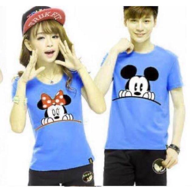 Áo thun đôi Mickey & Miny
