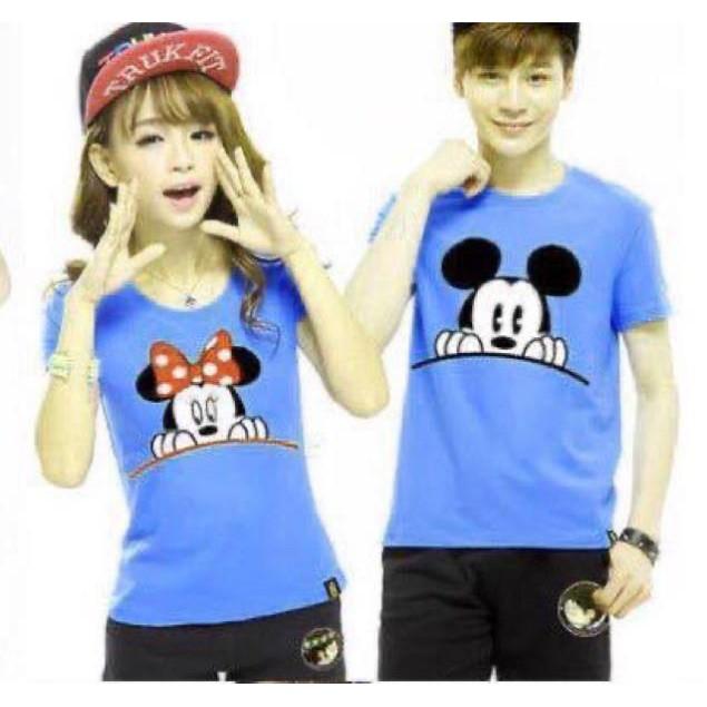 {Có ảnh thật }Áo thun đôi Mickey & Miny (có bán lẻ)