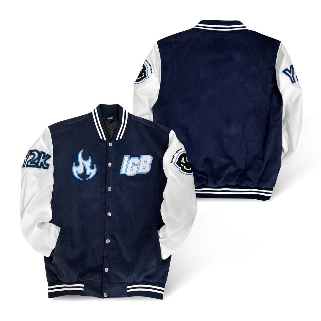 Áo Khoác BLUE OCEAN VARSITY iMA God Breaker (iGB Blue Ocean Varsity)