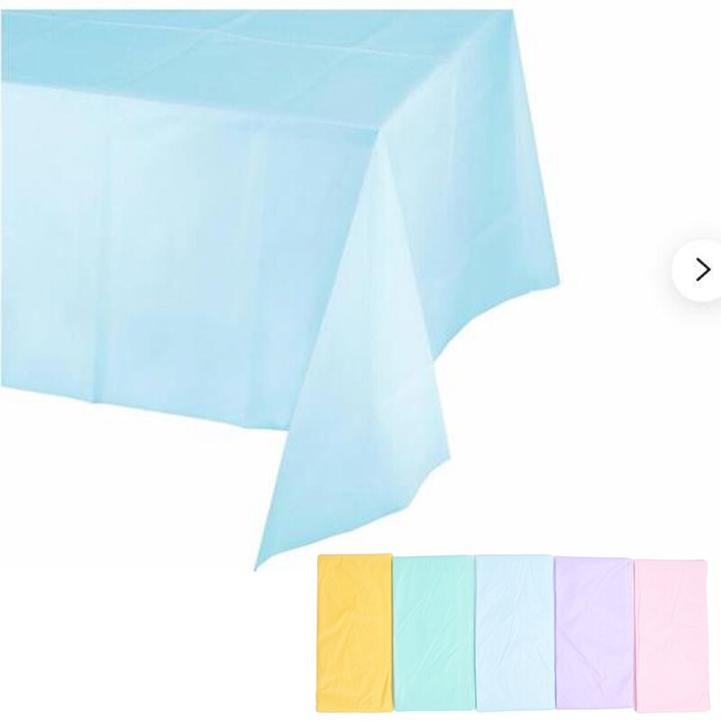 Khăn trải bàn trang trí tiệc sinh nhật nhựa PE 108*180cm