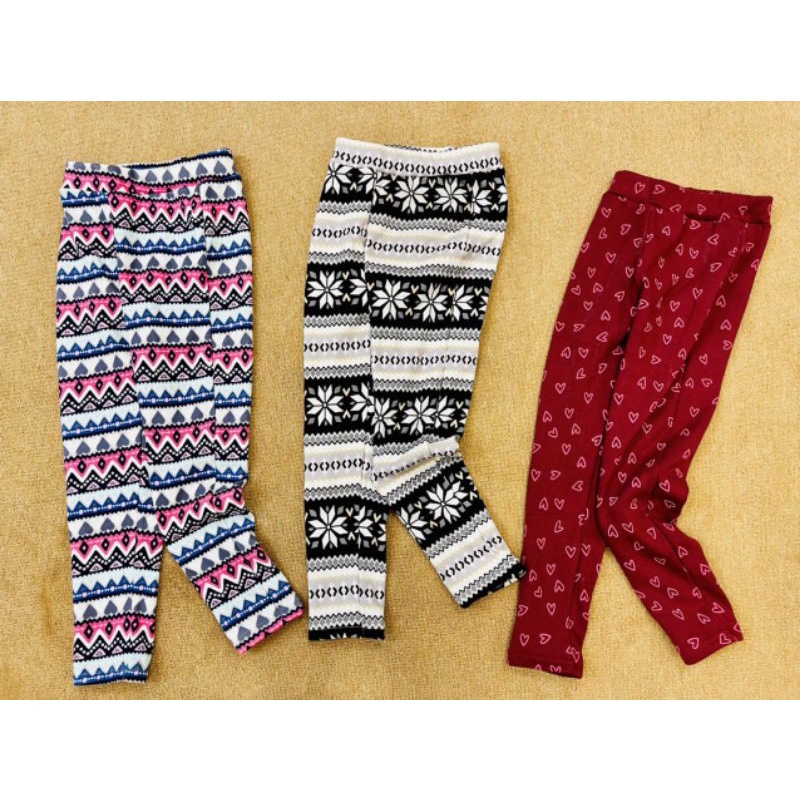 Legging lót lông cho bé gái 4-14 tuổi