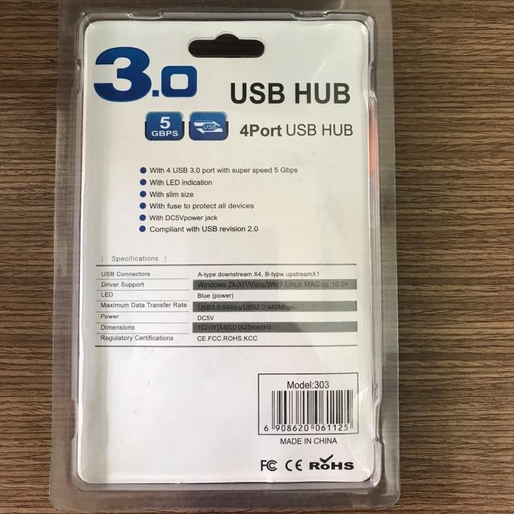 Hub USB 4 port 3.0 có đèn Led