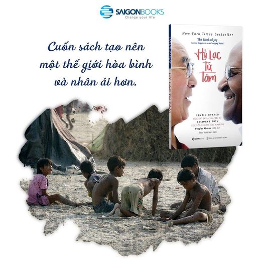 Hỷ lạc từ tâm (The Book of Joy: Lasting Happiness in a Changing World) - Tác giả: Desmond Tutu