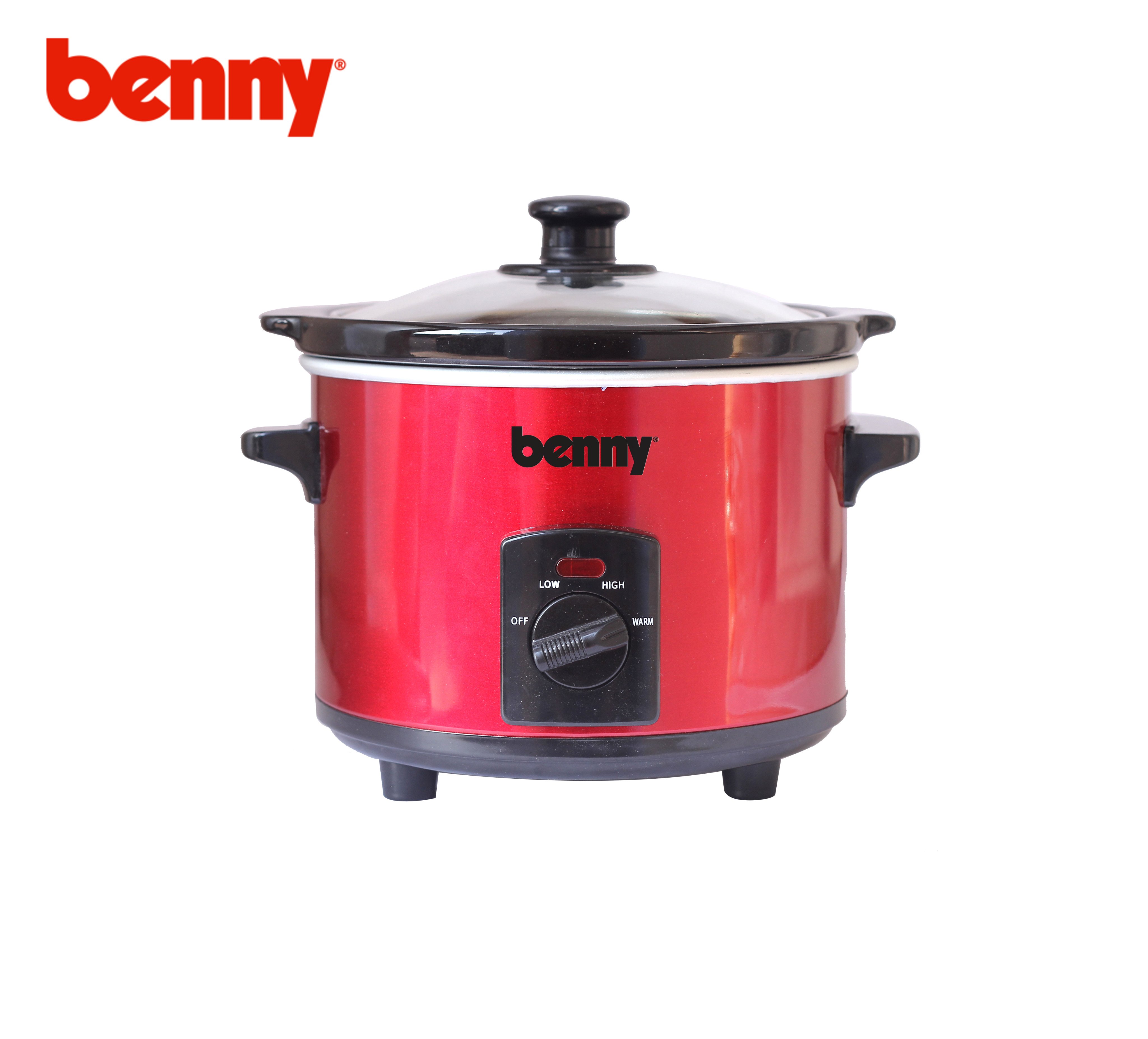 Nồi Tiềm Nấu Cháo Chậm Kho Cá Hầm Chưng Yến Đa Năng Benny BSL-35A (3.5 lít) - Hàng chính Hãng 