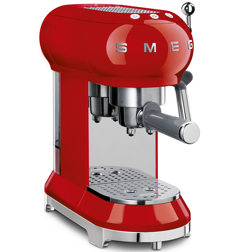 Máy Pha Cafe SMEG ECF01RDEU - Hàng Nhập Khẩu Đức