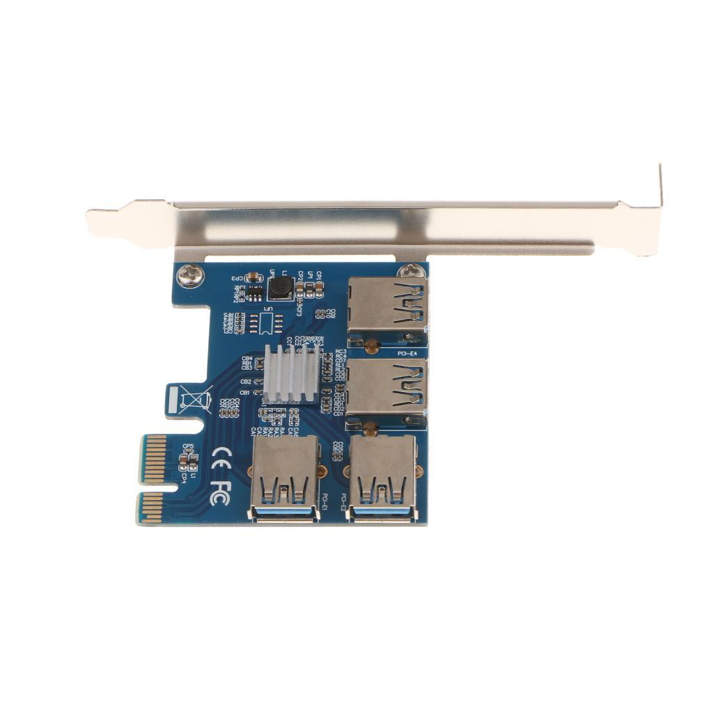 PCI-E Expansion Card PCI-e1x to 16x Riser Adapter Card High- Transmission