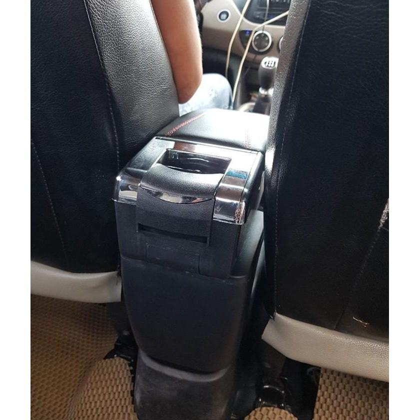 Bệ tỳ tay dành cho xe Hyundai i10 cao cấp tích hợp cổng sạc USB