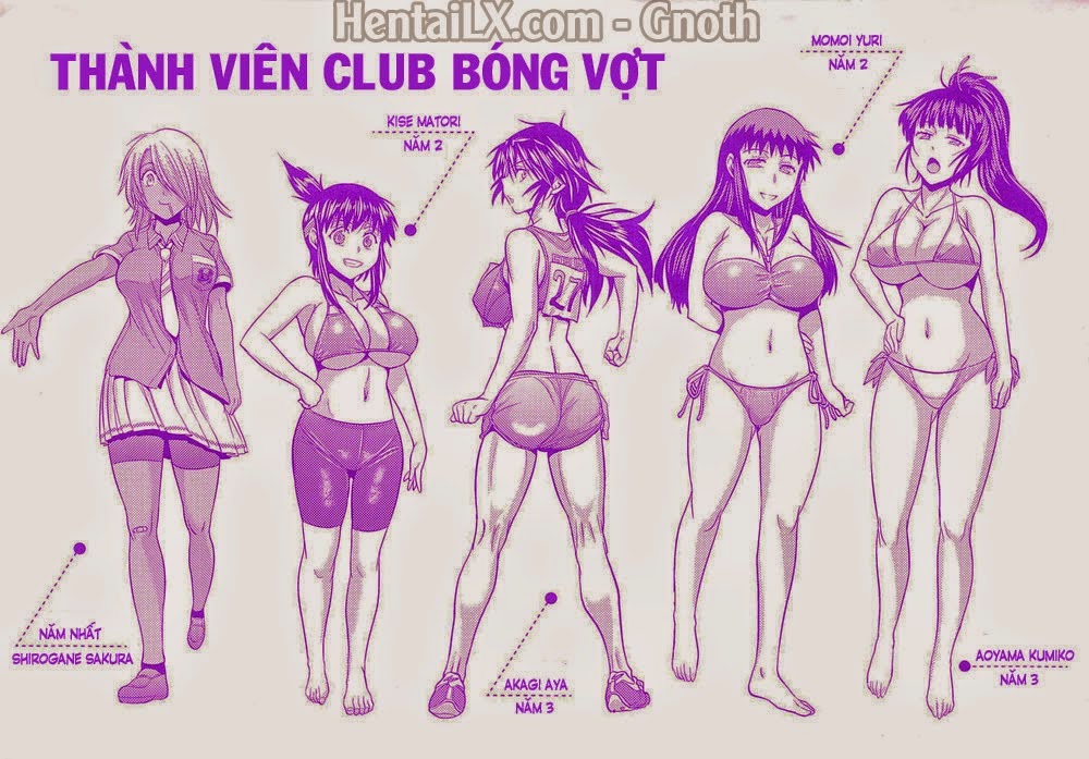 những cô nàng ở clb bóng vợt + sau 2 năm chapter 1 2