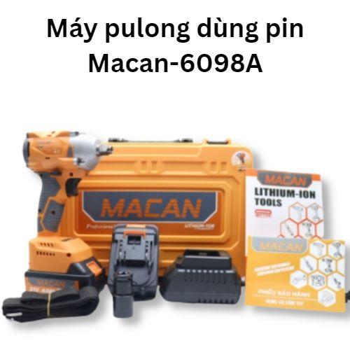 Máy bulong pin 380N.m Macan chân pin phổ thông-6098A