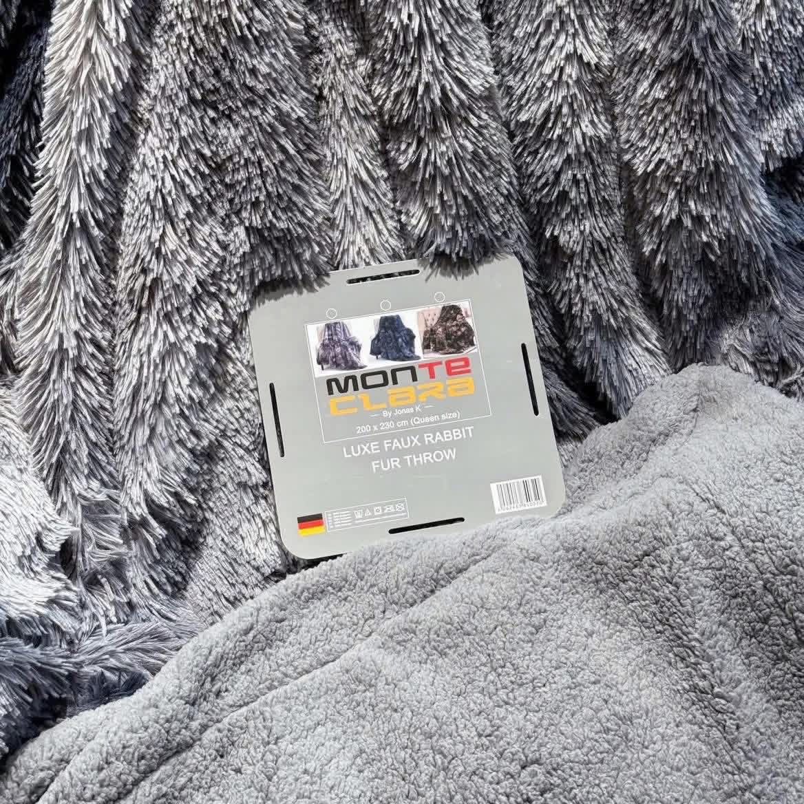 Chăn đông lông thỏ Monte Clara by JONA K (kích thước 200x230cm) Hàng chính hãng