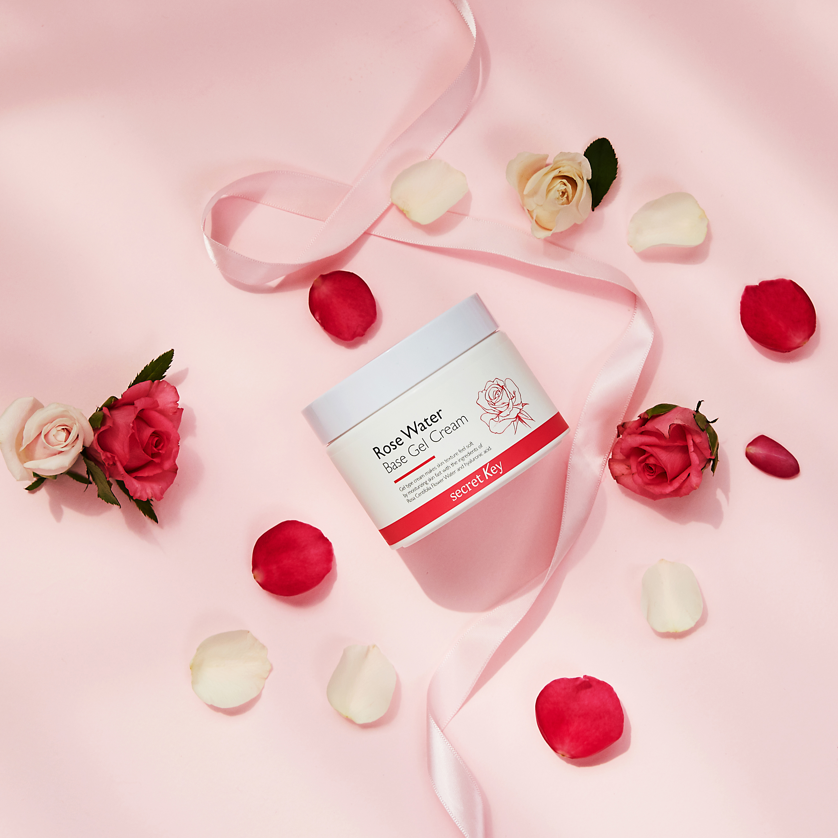 Kem Dưỡng Ẩm Secret Key Rose Water Base Gel Cream 100g mẫu mới