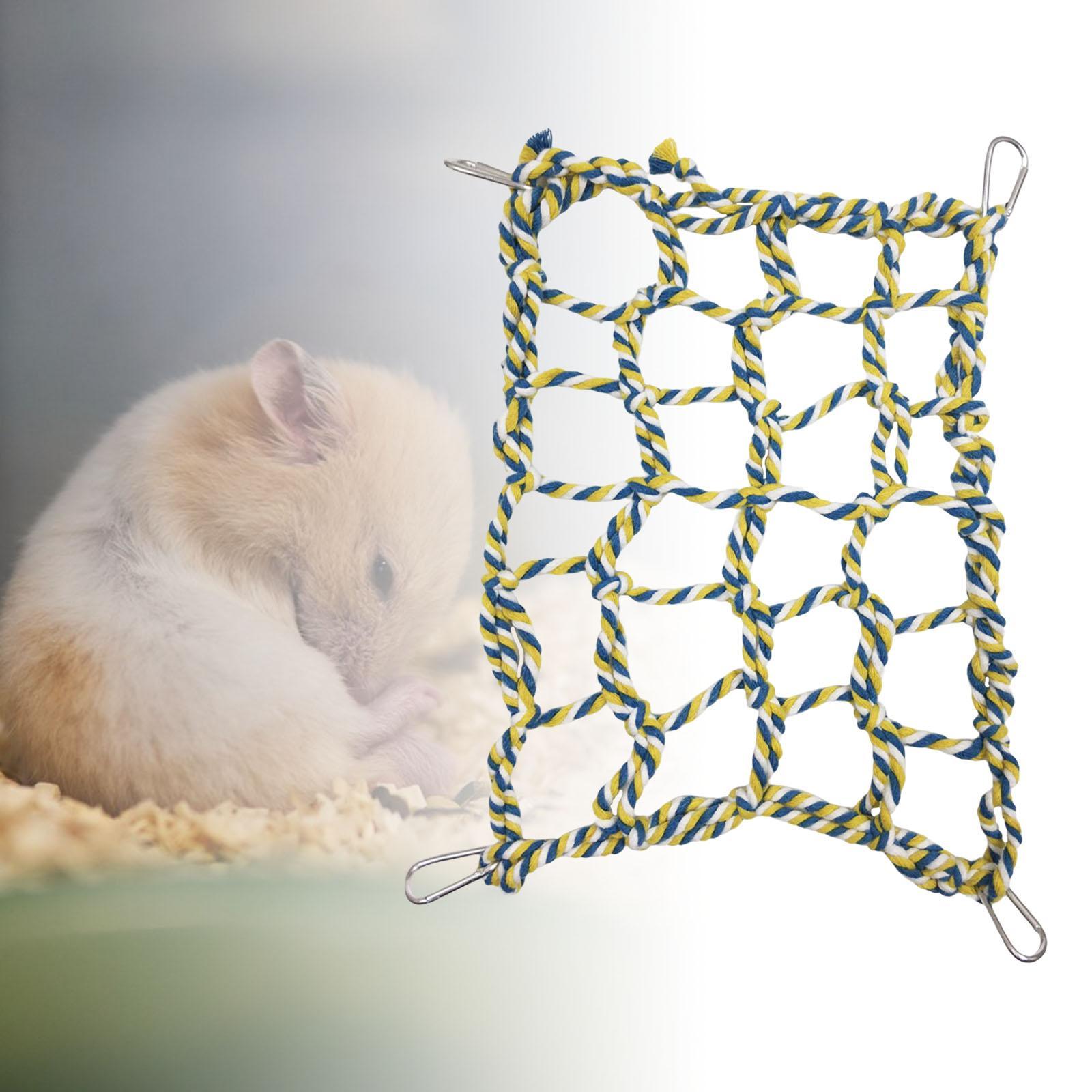 Hamster Hammock rope Small Bird Hammock Parrot Hammock for Cockatiel
