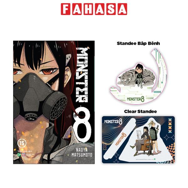 Sách - MONSTER #8 - Tập 15 - Bản Đặc Biệt - Dark Ver - Tặng Kèm Clear Standee + Standee Bập Bênh