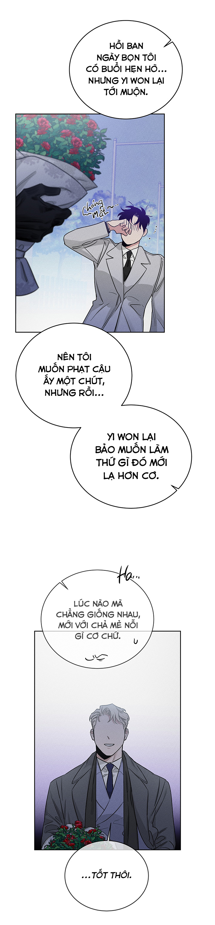 đoá hồng và ly champagne chapter 0.12 18