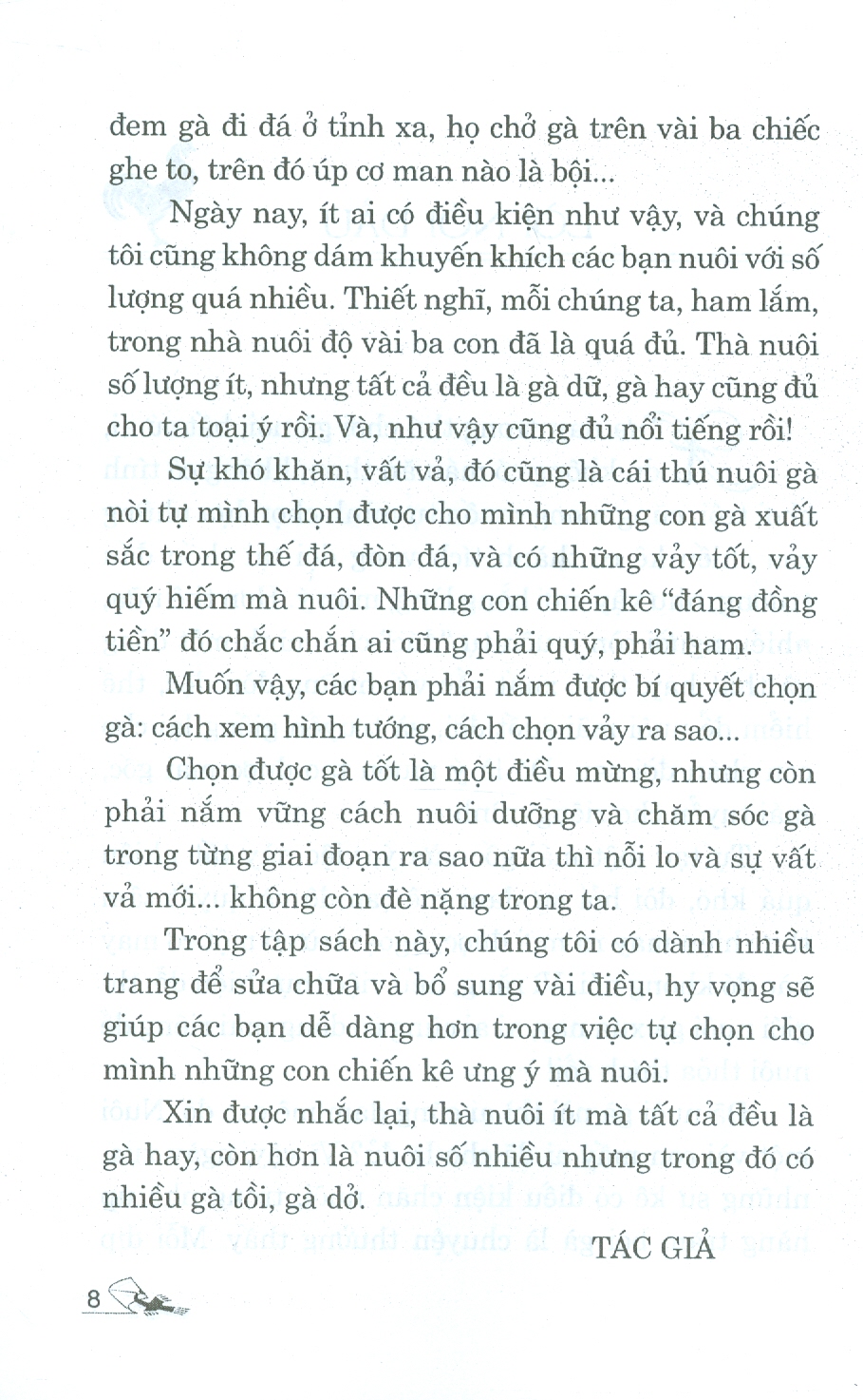 Cách Chọn Gà Đá (Tái bản lần 8) - Vũ Hồng Anh