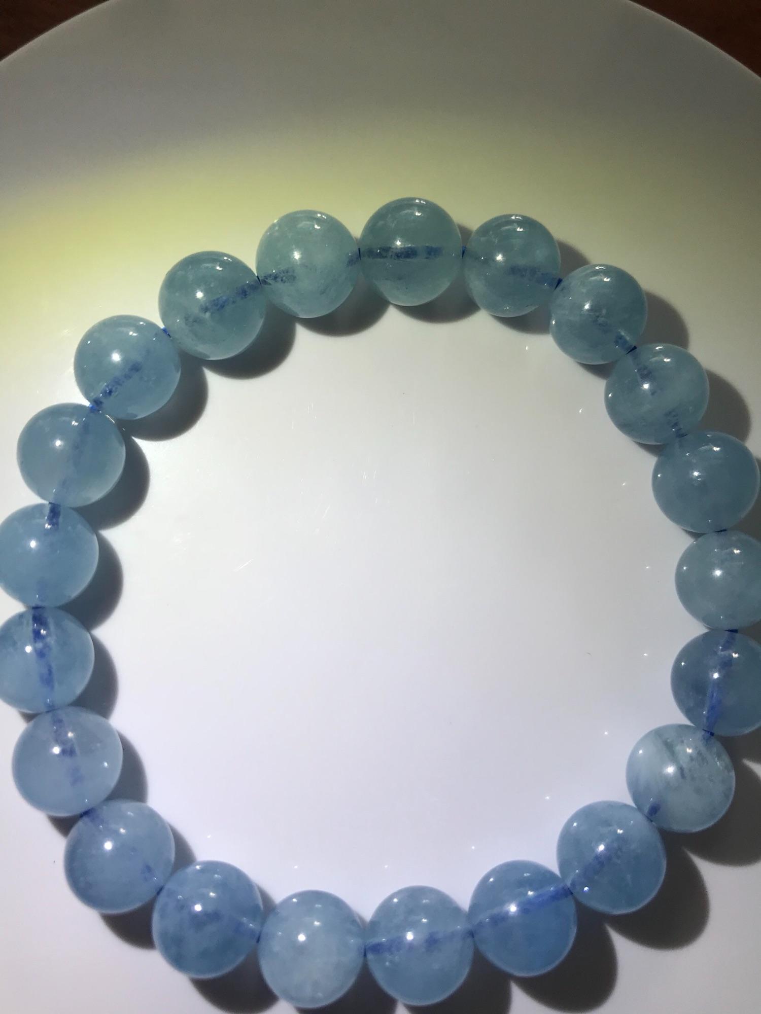 VÒNG AQUA ĐẸP 9ly XANH DƯƠNG NHẸ NỮ MỆNH THUỶ MỘC