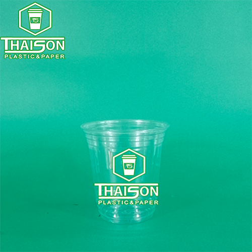 Ly Nhựa PET Nắp Cầu 360ml Được In Thương Hiệu Theo Yêu Cầu Cho Quán Trà Sữa, Cà Phê