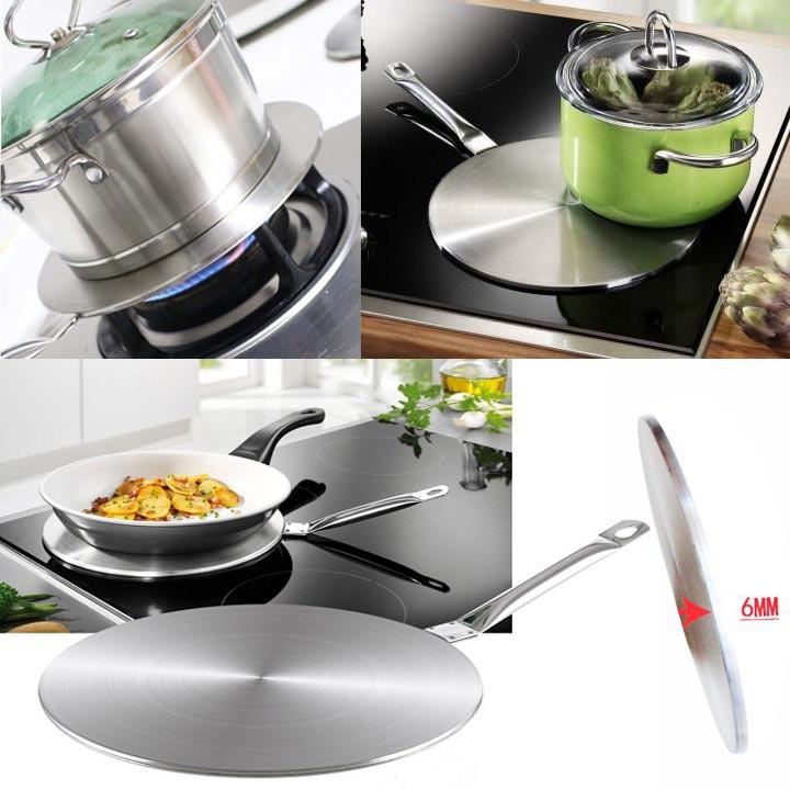 Set 2 Đĩa dẫn nhiệt dùng cho bếp từ cỡ 22cm và 24cm