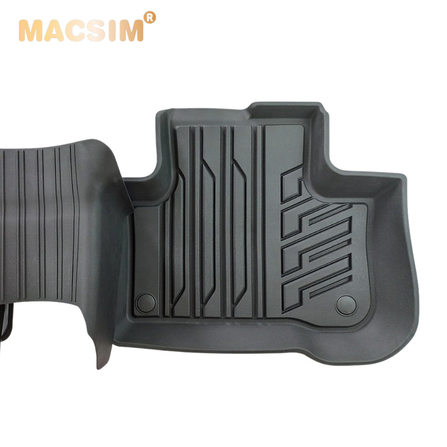 Thảm lót sàn xe ô tô BMW X3 2018+đến nay Nhãn hiệu Macsim chất liệu nhựa TPE đúc khuôn cao cấp.