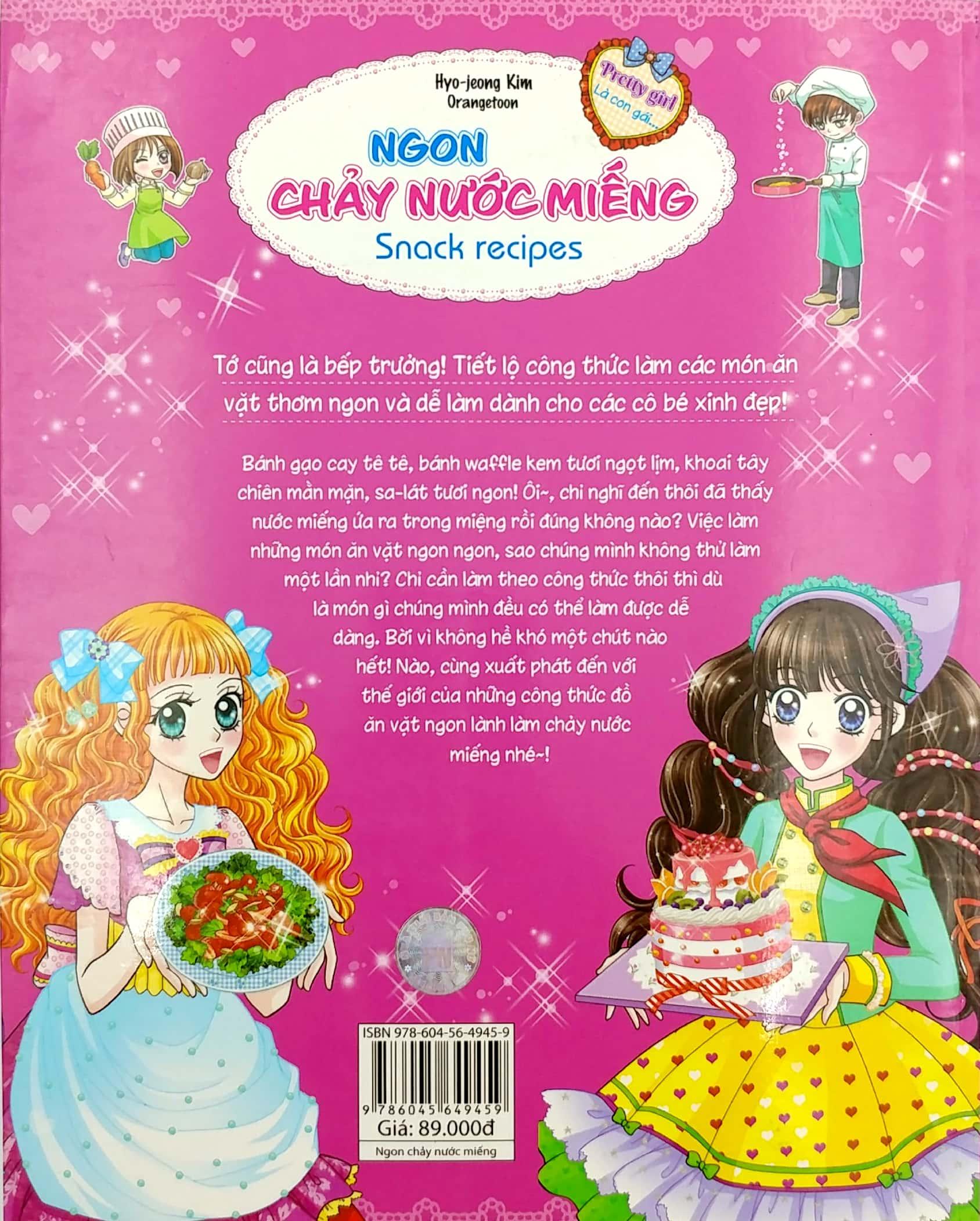 Sách Ngon Chảy Nước Miếng - Snack Recipes