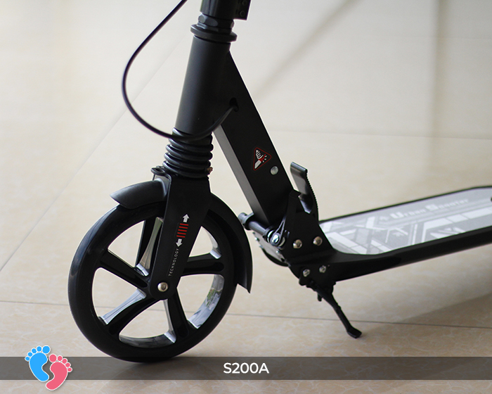 Xe trượt Scooter 2 bánh cho bé Broller BABY PLAZA S200A-1 bánh 200mm