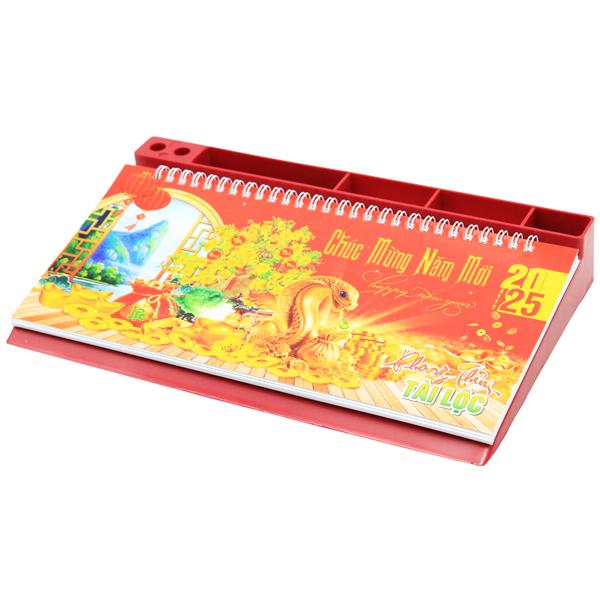Lịch Bàn Đế Nhựa 2025 - Chủ Đề Phong Thủy - AB-L30-LB53T