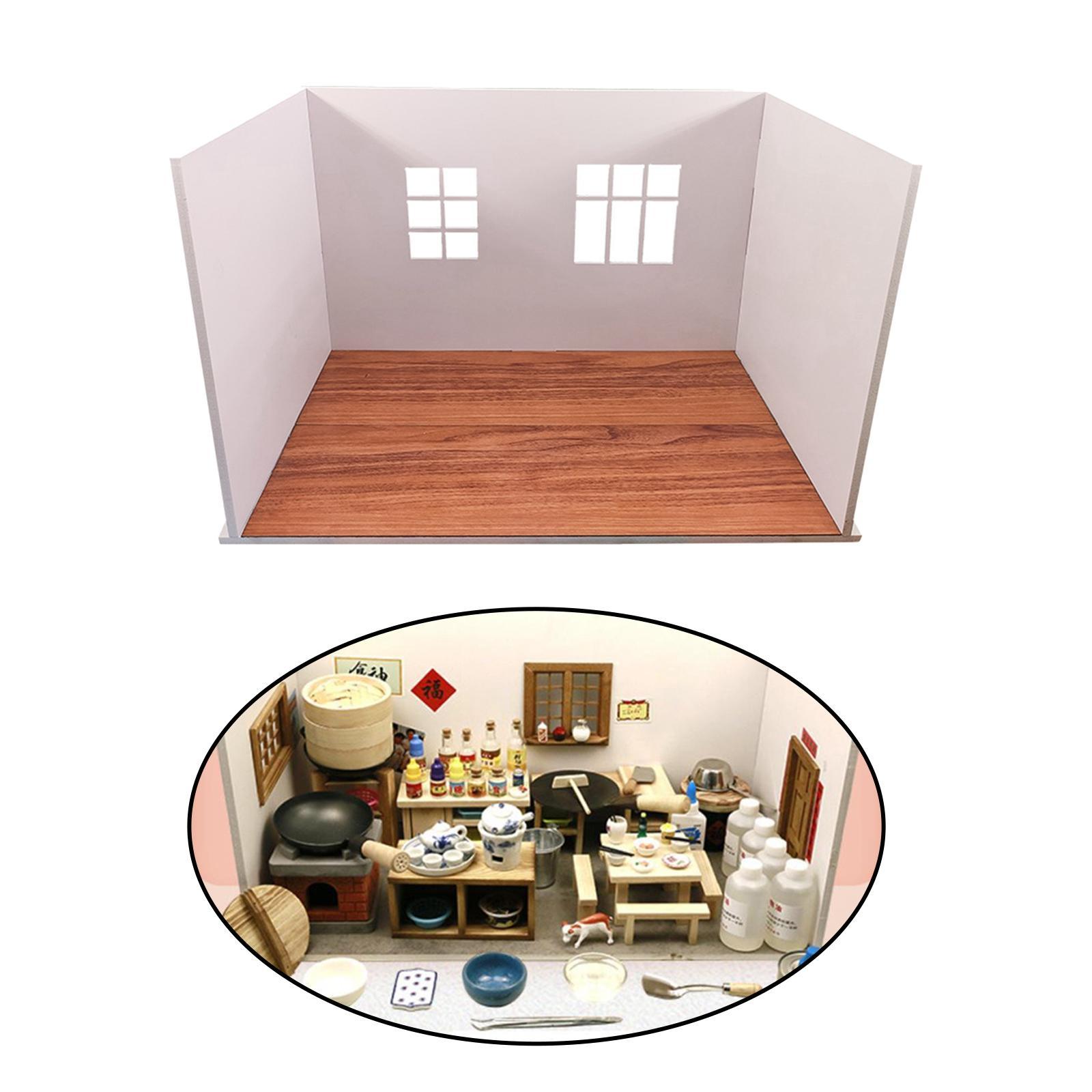 Miniature Dollhouse Kitchen Decor Durable for Dollhouses Photography Props
