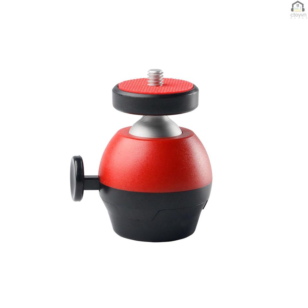 Đầu bi mini CNC xoay 360 độ với giao diện 1/4 inch thông dụng cho máy ảnh DSLR SLR
