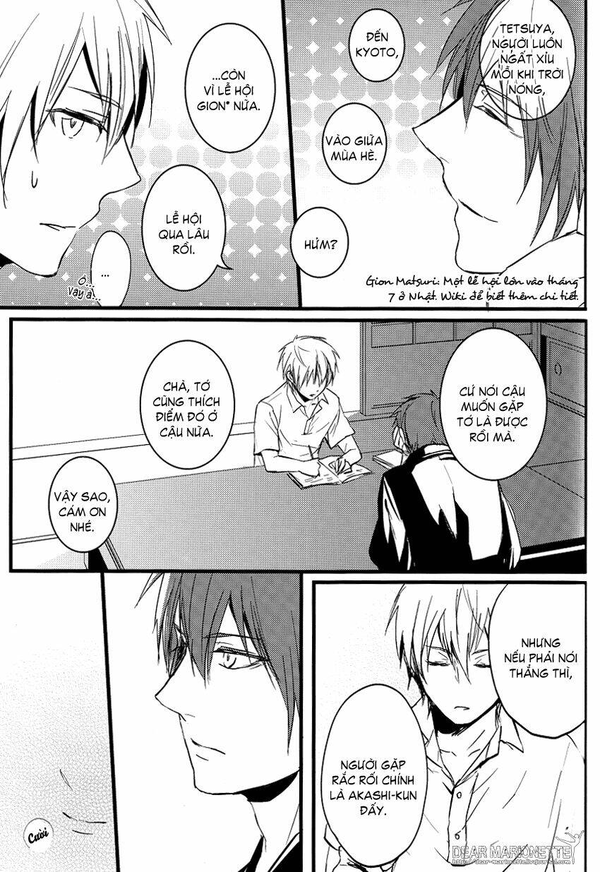 kuroko – tuyển thủ vô hình: slow down chapter 1 12