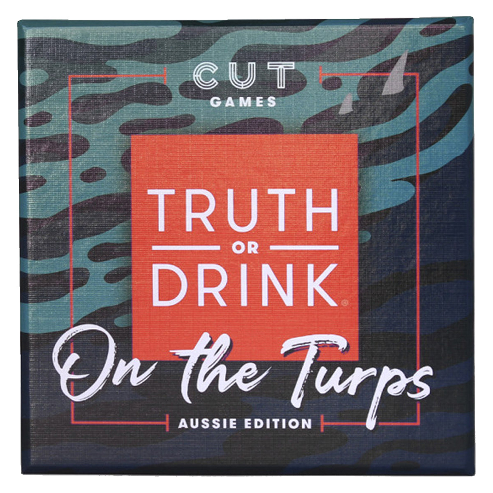 Bộ trò chơi drinking game tiếng anh Truth Or Drink On The Turps Board Game giải trí không giới hạn