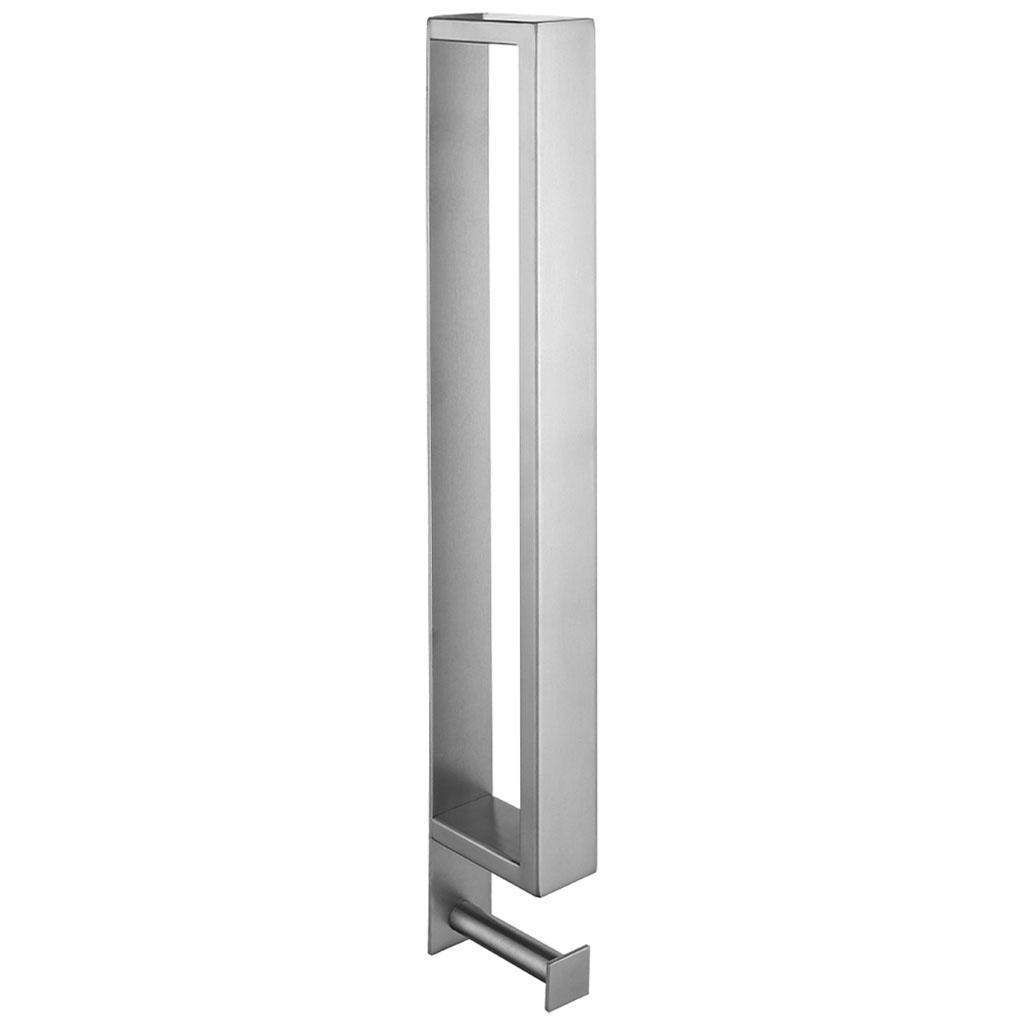 Towel Bar Rod Wall Mounted Adhesive Bathroom Towel Rail Rack Light Gray