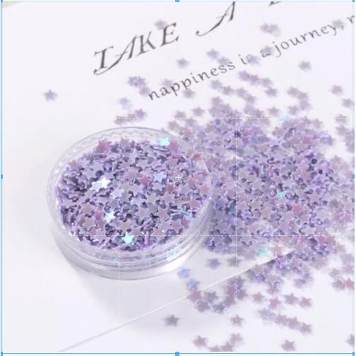 Hộp 30G Kim Tuyến Sequins Hình Ngôi Sao Trang Trí - Trường Thịnh Sài Gòn